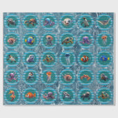 バブリーシーズ2ラッピング紙転が ラッピングペーパー (フラット)