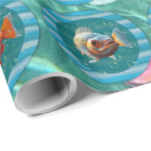 バブリーシーズ3ラッピング紙転が ラッピングペーパー (ロールコーナー)