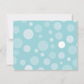 バブリー傘ドリンクズパーティの招待状 招待状 (裏面)