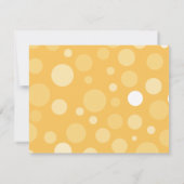 バブリー傘ドリンクズパーティの招待状 招待状 (裏面)