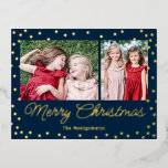 バブリー応援ホイルホリデーポストカードクリスマスカード 箔シーズンポストカード<br><div class="desc">ベリ祝ーモダン・ベリスタイリッシュー・スウィートからのクリスマスと休日のハガキ。berryberrysweet.comの当社のウェブサイトを学参照して、当社の詳細および製品ラインを参照する。</div>