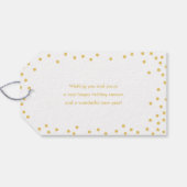 バブリー応援ホリデーラベルクリスマスギフトタグ ギフトタグ (裏面横)