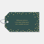 バブリー応援ホリデーラベルクリスマスギフトタグ ギフトタグ (裏面横)