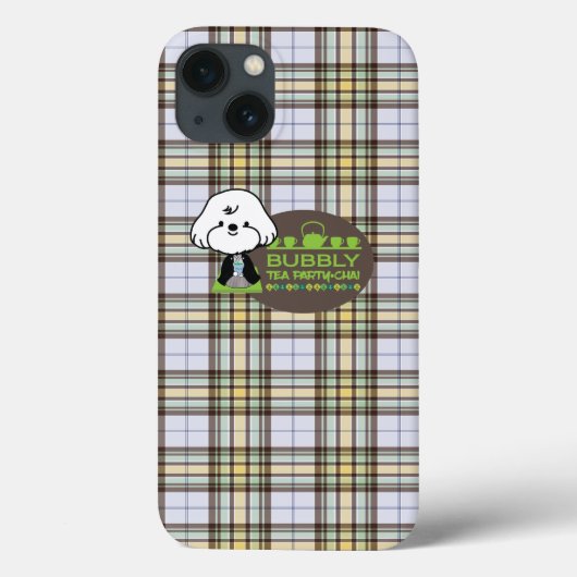 バブリー茶パーティー Case-Mate iPhoneケース (裏面)
