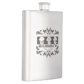 バブリー・クラブ フラスク (右)