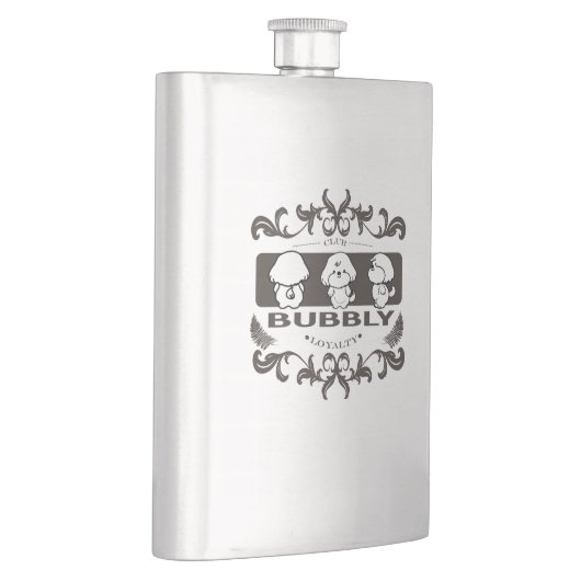 バブリー・クラブ フラスク (右)