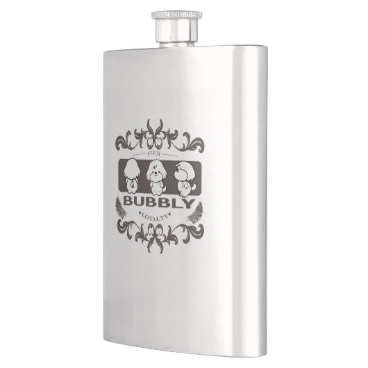 バブリー・クラブ フラスク (左)