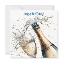 バブリー・シャンパンハッピーバースデー