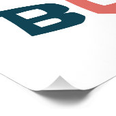 バブルおもしろいガムバブルガムが私のバブルを破裂させない ポスター (コーナー)