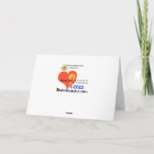 バブルおもしろいラップとストレスの補完カード カード (裏面)