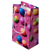 バブルおもしろい:至福のバッグ スモールペーパーバッグ (裏面アングル)