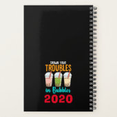 バブルで悩みを紛らわす|ボバティー愛好家たち プランナー手帳 (裏面)