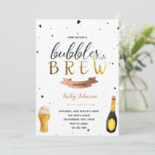 バブルとビールの招待 招待状 (スタンド正面)