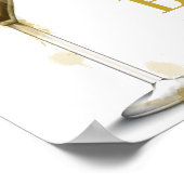 バブルとブライトウェルカムサイン ポスター (角)