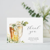 バブルとブライトカップルのシャワー サンキューカード (スタンド正面)