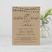 バブルとブリュースと私の結婚式招待状 招待状 (スタンド正面)