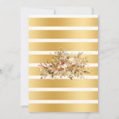 バブルとブリーズ秋秋ウェディングシャワー 招待状 (裏面)