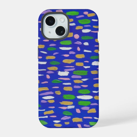 バブルとブルース iPhone 15ケース (裏面)