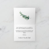 バブルとブ結婚リーズの折り畳み サンキューカード (内部)