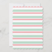 バブルと泡立ちバチェロレッテ 招待状 (裏面)