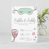 バブルと泡立ちバチェロレッテ 招待状 (スタンド正面)