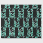 バブルのマーメイドシルエットThunder_Cove ラッピングペーパー (フラット)