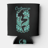 バブルのマーメイドシルエットThunder_Cove 缶クーラー (正面)