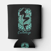 バブルのマーメイドシルエットThunder_Cove 缶クーラー (裏面)