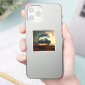 バブルの世界の山 シール (スマートフォン)