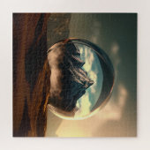 バブルの世界の山 ジグソーパズル (横)