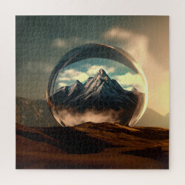 バブルの世界の山 ジグソーパズル