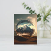 バブルの世界の山 ポストカード (スタンド正面)