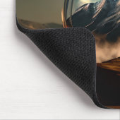 バブルの世界の山 マウスパッド (コーナー)