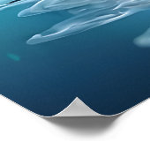 バブルの中の木 | AIアートポスター ポスター (角)