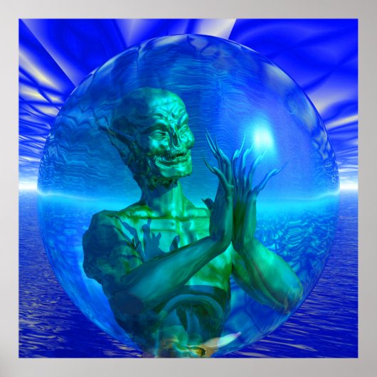 バブルの怪物 ポスター (正面)