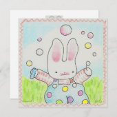 バブルの招へい 招待状 (正面/裏面)