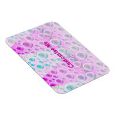 バブルの表示（ピンク&ブルー） マグネット (右側)