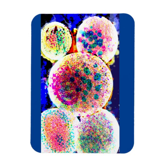 バブルアートマグ磁石ドアサイン名刺ケース マグネット (縦)