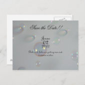 バブルエディションの日付を保存 案内ポストカード (正面/裏面)