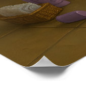 バブルオーバーフロー – パインターリースタイル屋内アート ポスター (角)