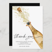 バブルカップル婚約サンキューカード サンキューカード (正面/裏面)