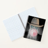 バブルガおもしろいムを噛む老人 ノートブック (内部)