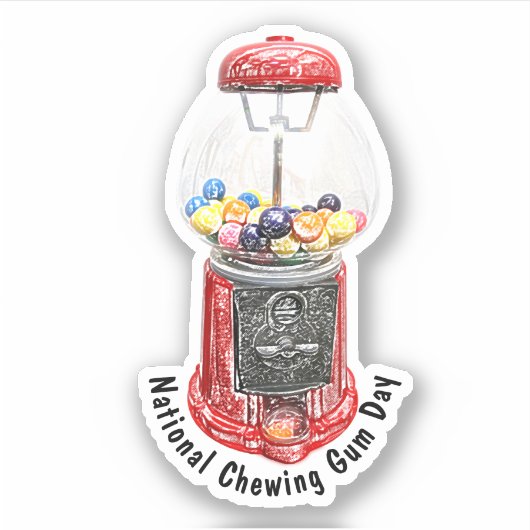 バブルガムの日 シール (正面)