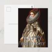 バブルガムの歌姫マルケサ、お誕生日おめでとう ポストカード (正面/裏面)