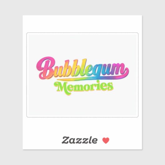 バブルガムの記憶 シール (シート)