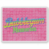 バブルガムの記憶 シール (正面)