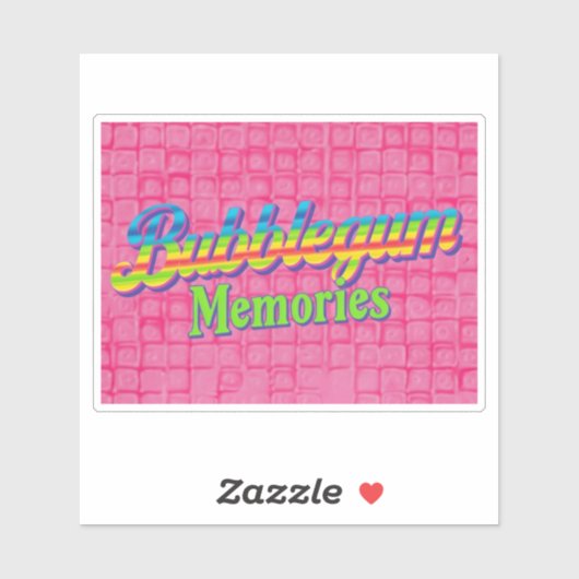 バブルガムの記憶 シール (シート)