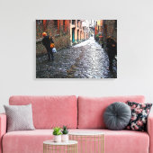 バブルガムアレー キャンバスプリント (インサイチュ (リビング))