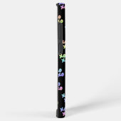 バブルガムカラフルハグキスXOXOバレンタイン SAMSUNG GALAXYケース (右側面)