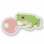 バブルガムカ吹エルの泡 シール (正面)